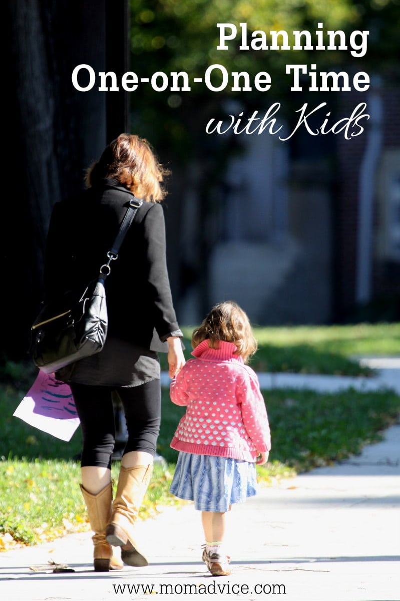 Planning One-on-One Time with Kids