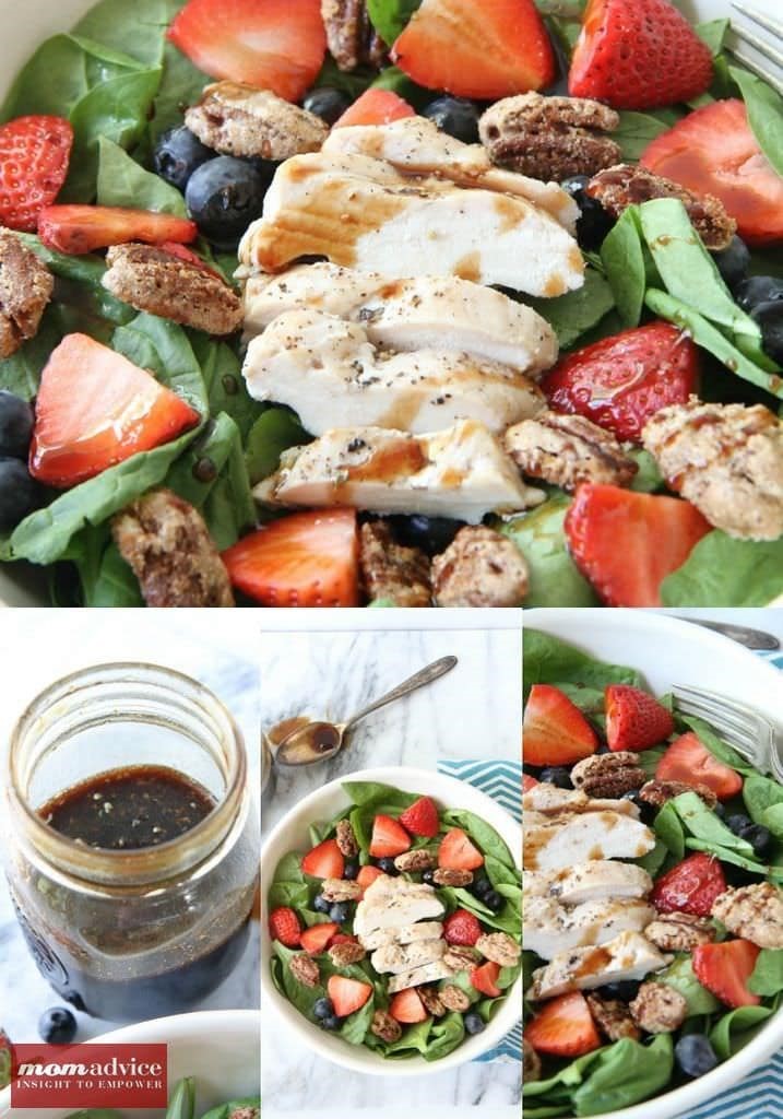 Berry Pecan Salad from MomAdvice.com.