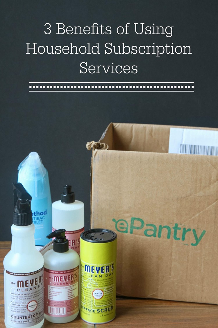 3 Benefits of Household Subscription Services + Free $10 Credit for ePantry