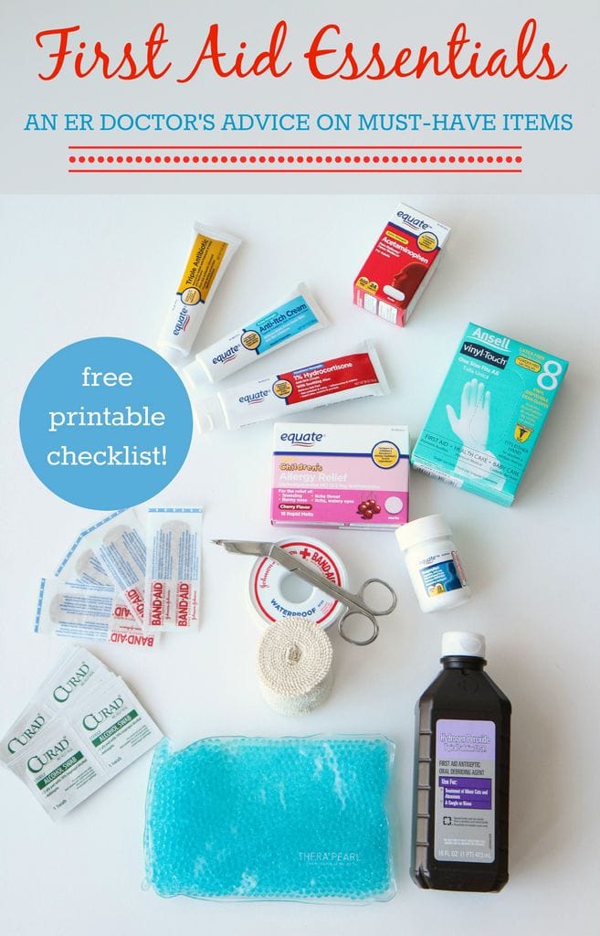 The First Aid Essentials Every Mom Needs (Free Printables) ...