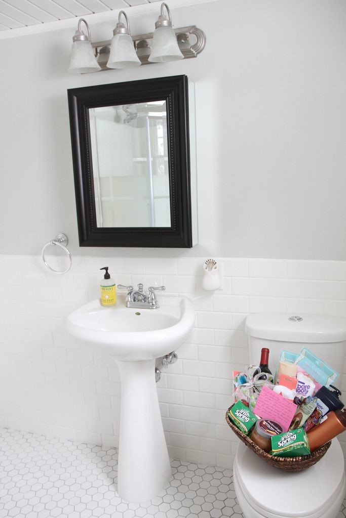 Bathroom Makeover Reveal from MomAdvice.com.