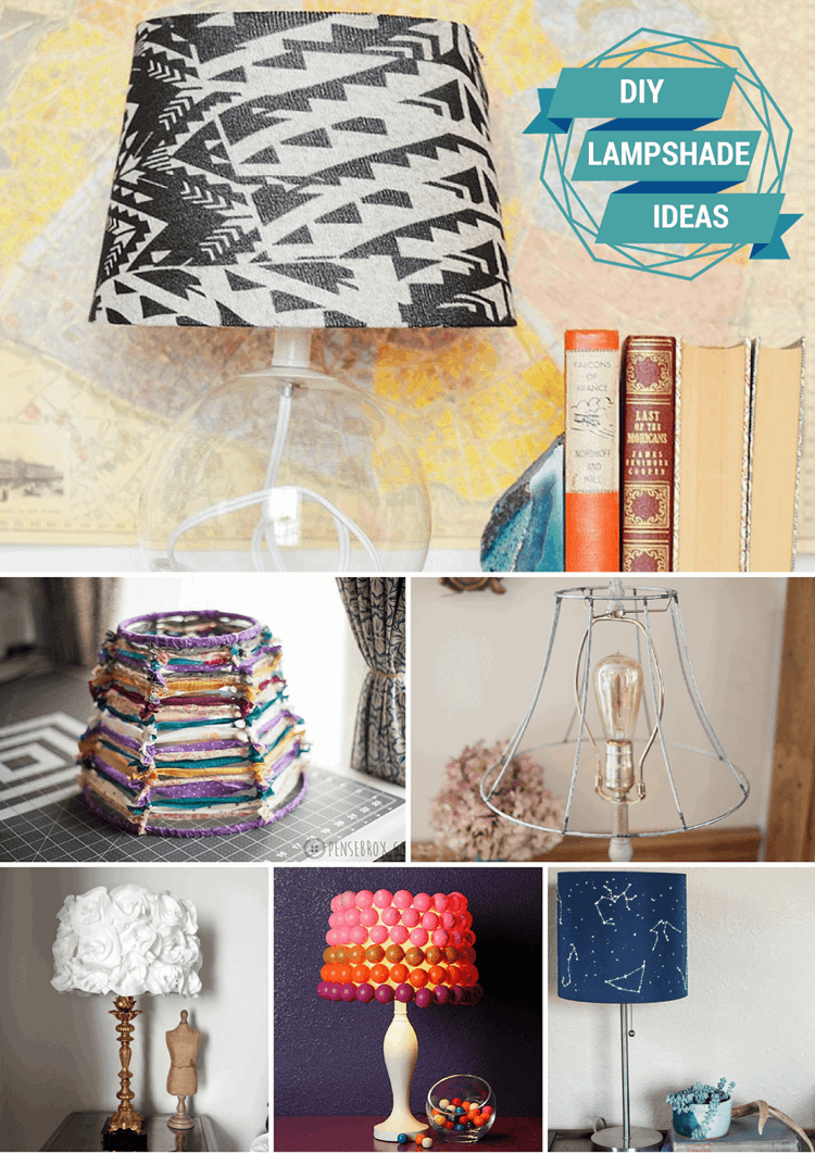DIY Lampshade Ideas from MomAdvice.com