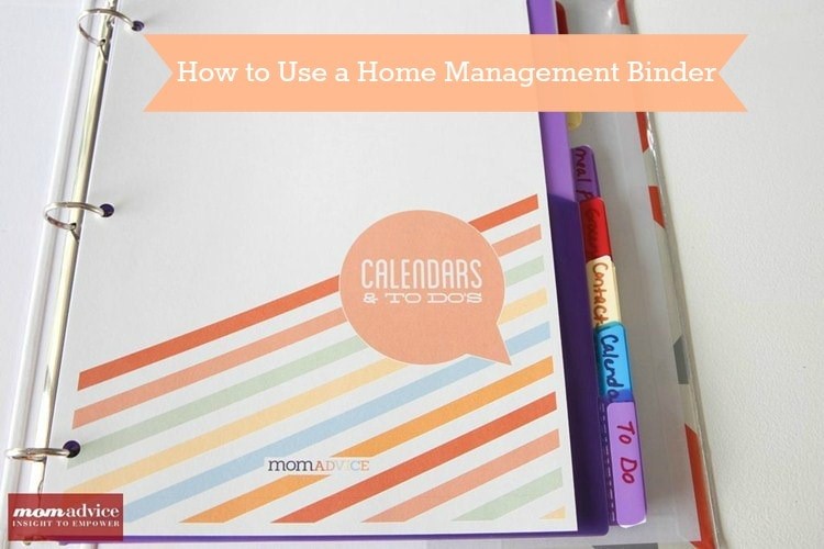 How To Use a Home Management Binder