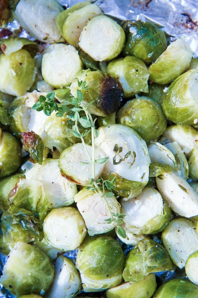 Grilled Brussels Sprouts from MomAdvice.com