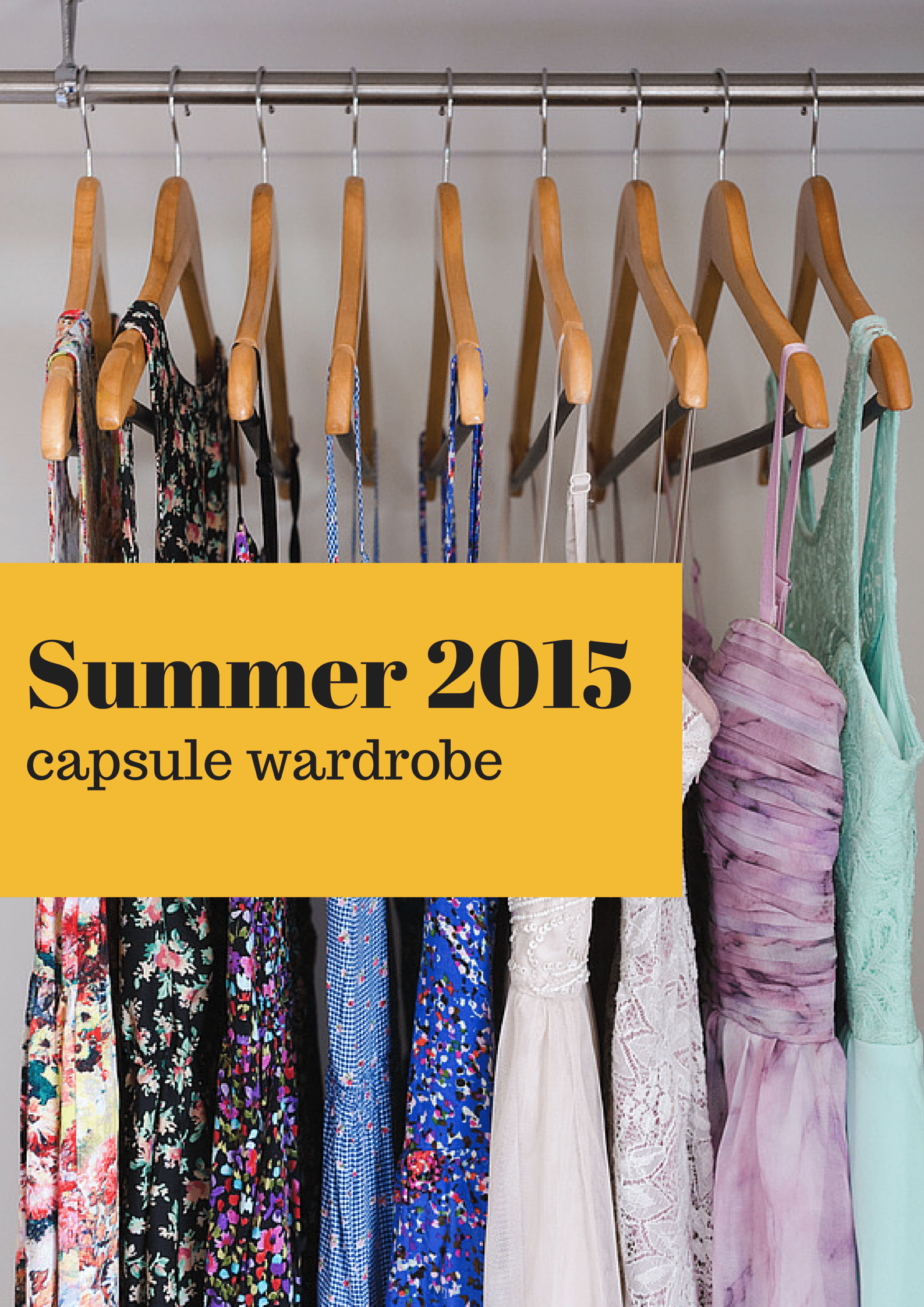 Summer 2015 Fashion Capsule Wardrobe Project
