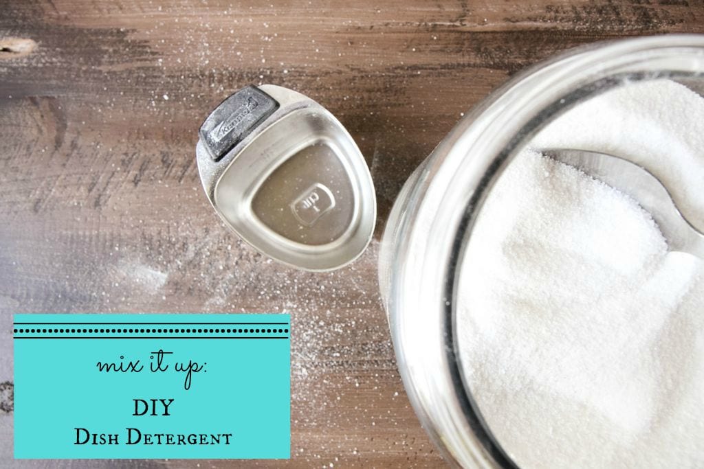 How to Make DIY Dishwasher Detergent