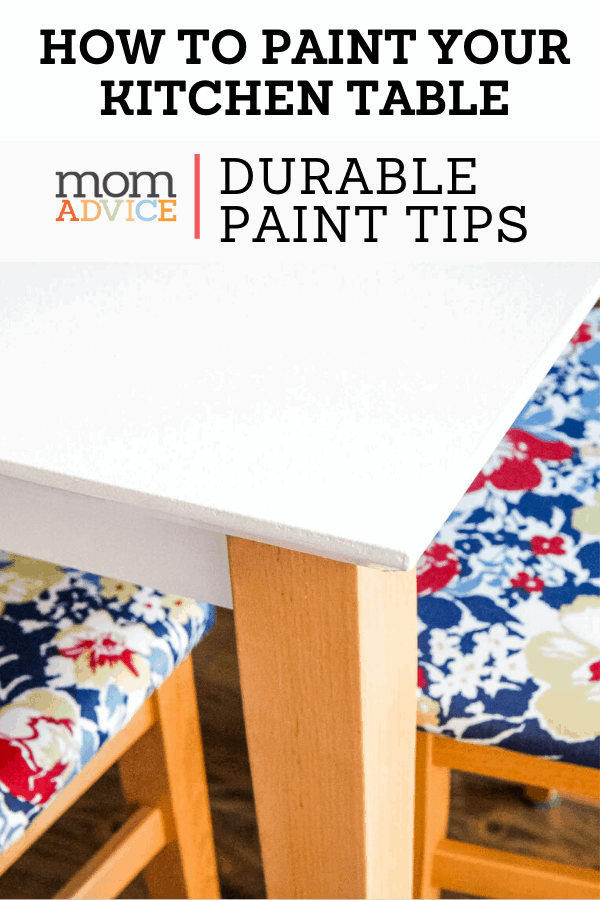 How To Paint A Kitchen Table Our