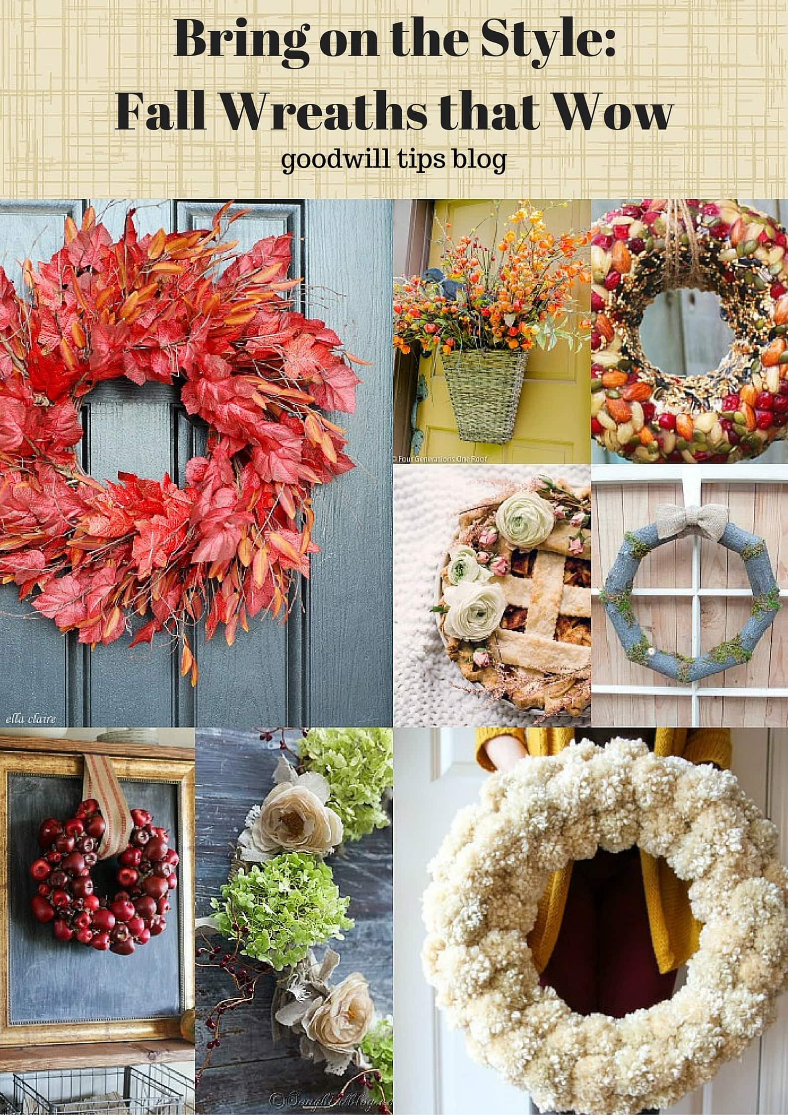 Fall Wreaths That Wow from MomAdvice.com
