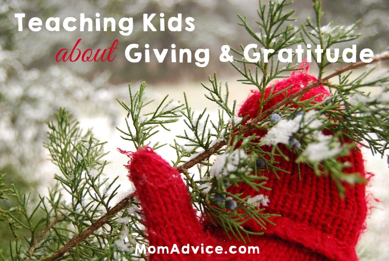 Teaching Kids About Giving & Gratitude