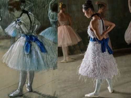 Degas Dance Recreation via Hello Giggles