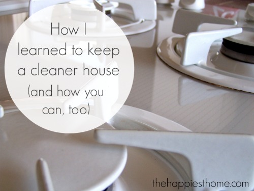 Advice and tips for keeping a cleaner house