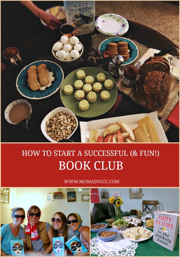 How to start a successful and fun book club with Nicole Bennet for MomAdvice