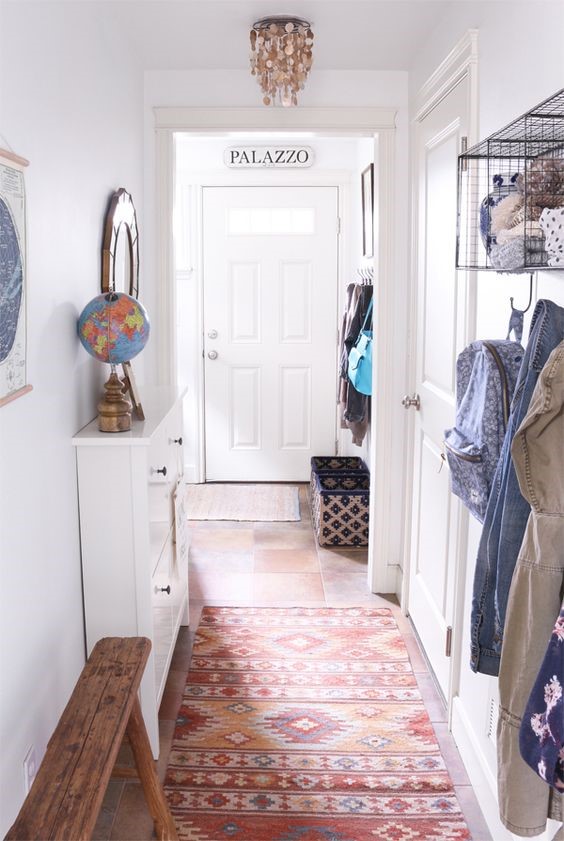 Small Entry Makeover via The Inspired Room
