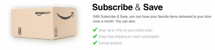 Subscribe and Save
