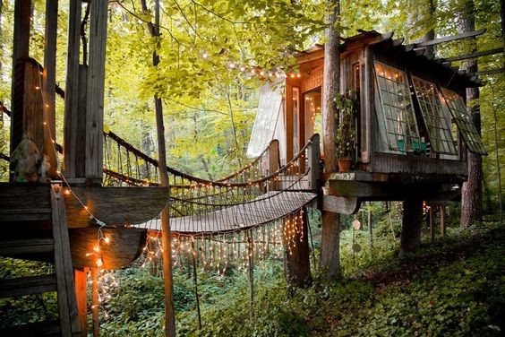 Airbnb Tiny Houses via Thrillist