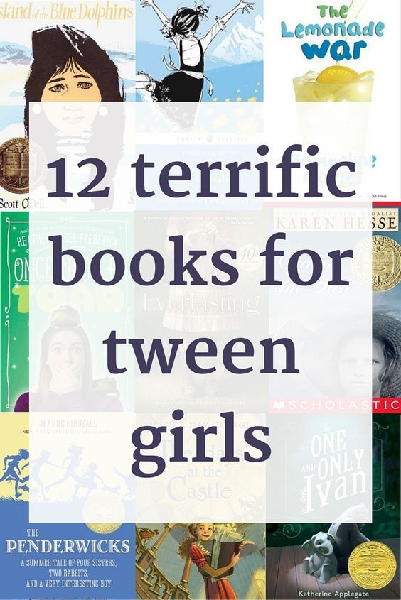 Tween Girl books via Modern Mrs. Darcy