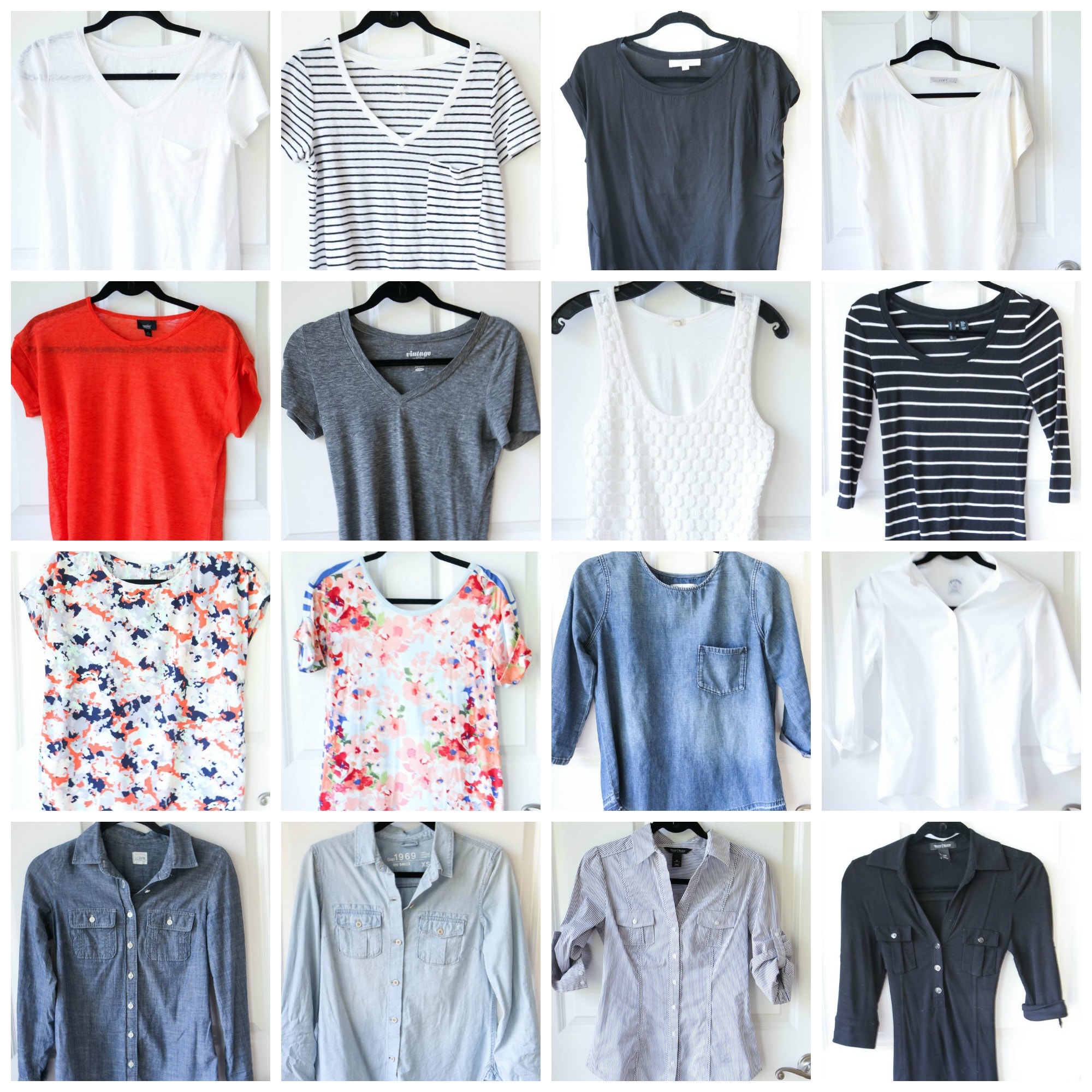 Spring and Summer 2016 Fashion Capsule Wardrobe