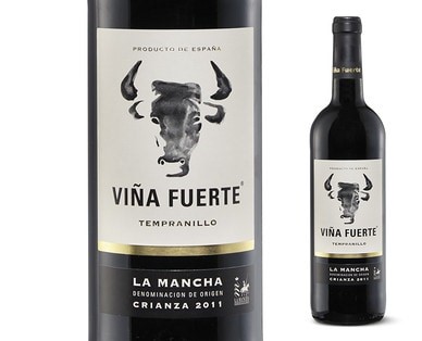 Vina Fuerte Tempranillo La Mancha Wine
