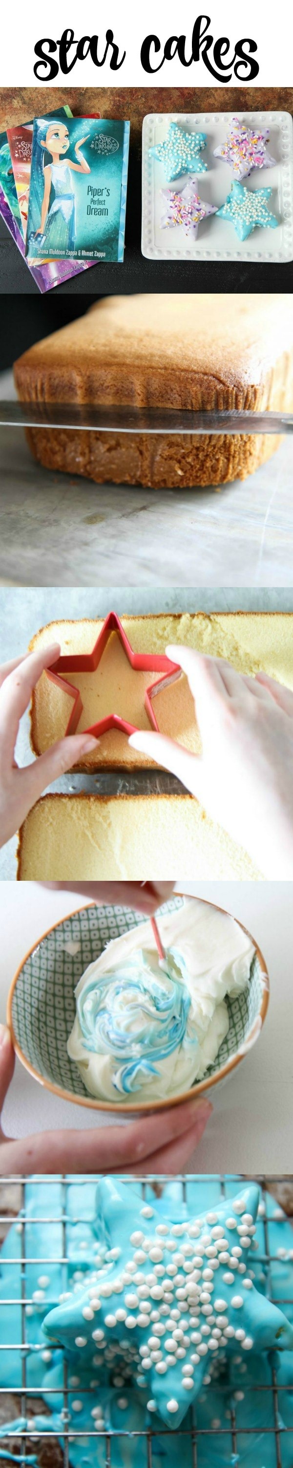 3-ingredient mini star cakes from MomAdvice.com