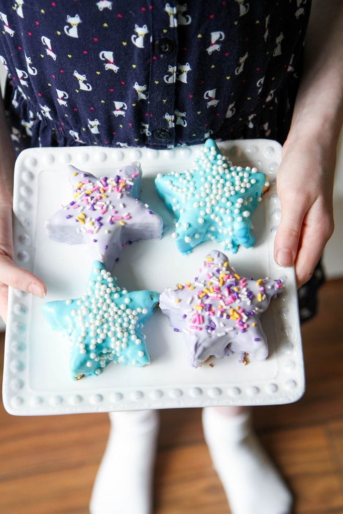 3-ingredient mini star cakes from MomAdvice.com