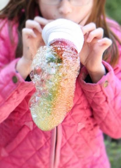How to Make Bubble Snakes from MomAdvice.com