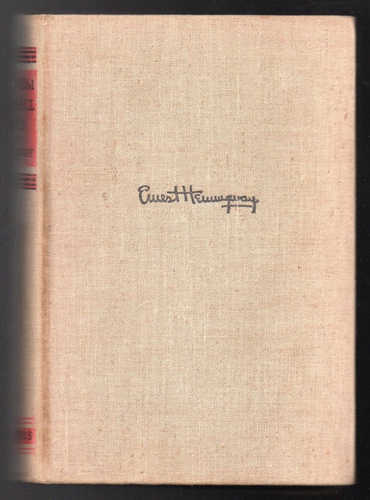 First Edition Ernest Hemingway