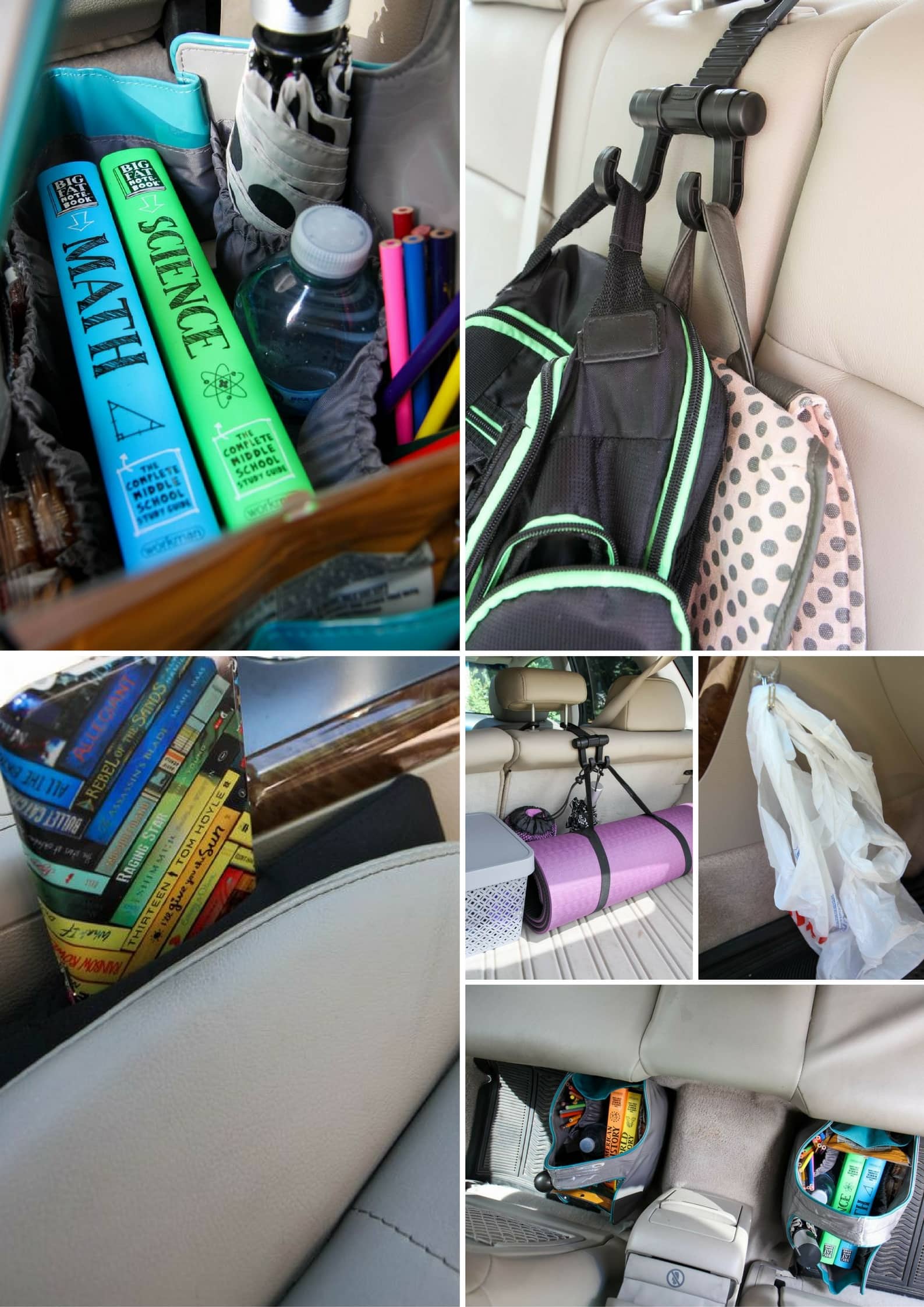 DIY Car Organizing Tips (Giveaway with Big Fat Notebooks!)