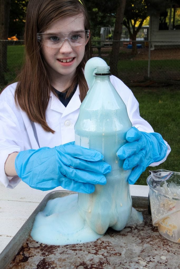 How to Make Elephant Toothpaste from MomAdvice.com