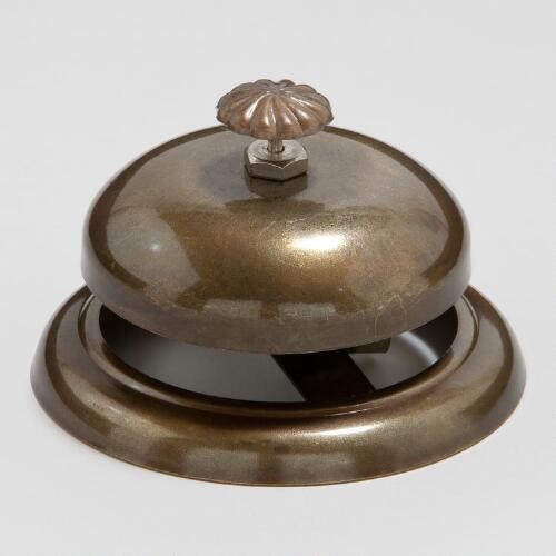 Antique Brass Call Bell
