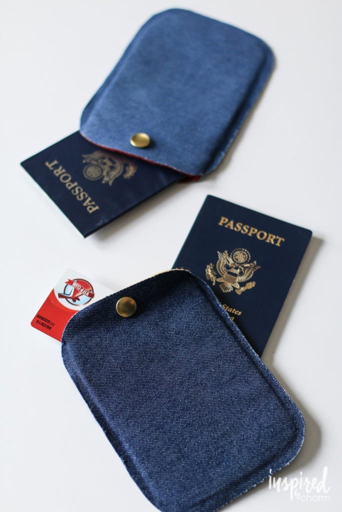 No-Sew Passport Cover