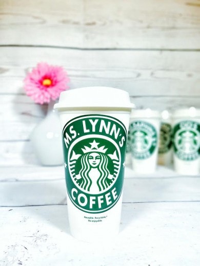 Personalized Starbucks Cups
