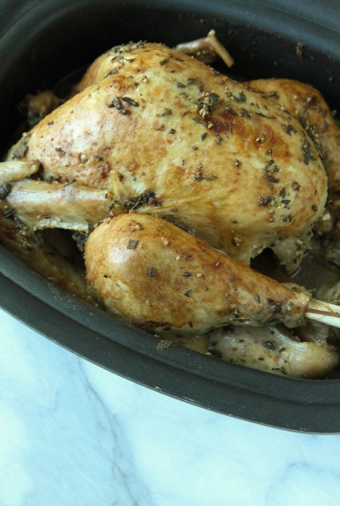 Slow Cooker Thanksgiving Turkey from MomAdvice.com