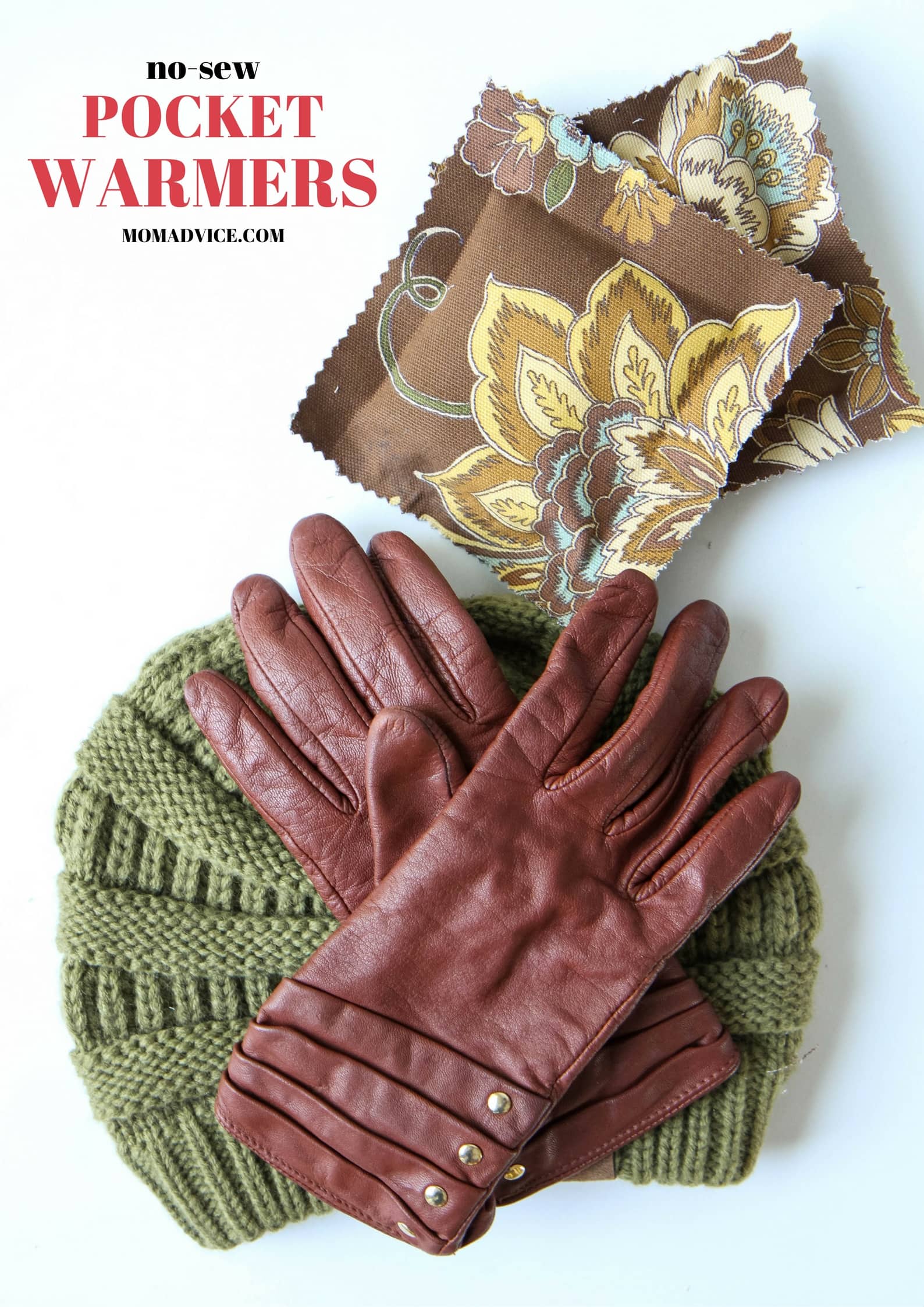 DIY No-Sew Hand Warmers from MomAdvice.com
