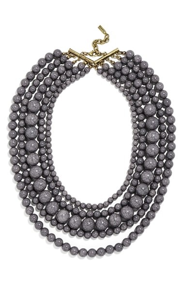 Multi-Strand Beaded Necklace