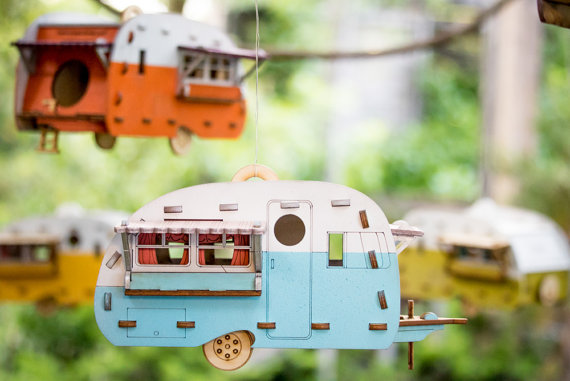 Vintage Camper Birdhouses