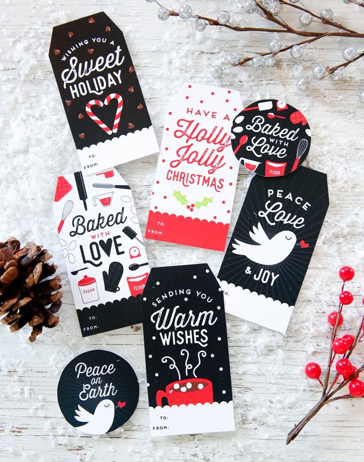 Free Customizable Gift Tags from Our Best Bites