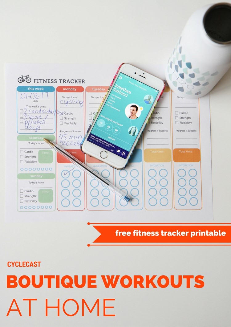 Boutique Workouts At Home (FREE Printable Fitness Tracker) from MomAdvice.com