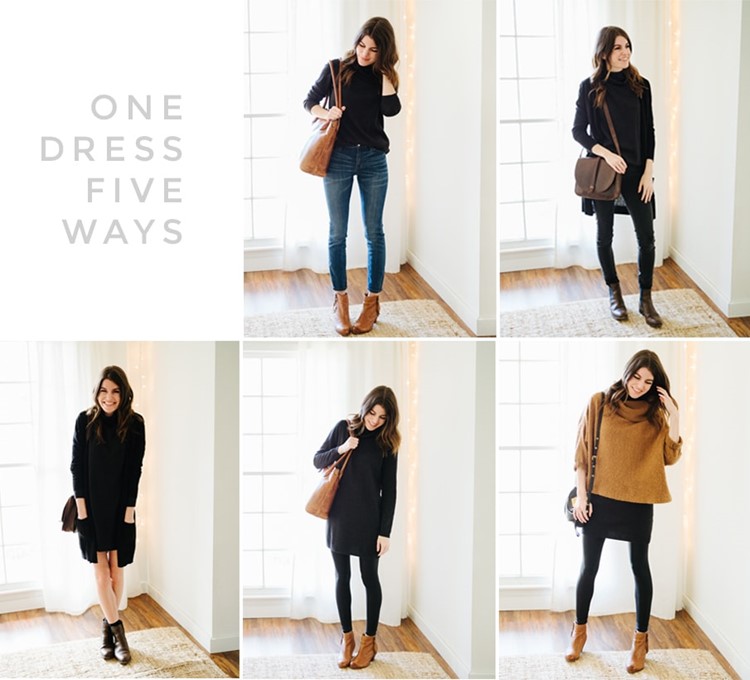 One Dress Five Ways