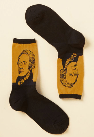 Alexander Hamilton Socks