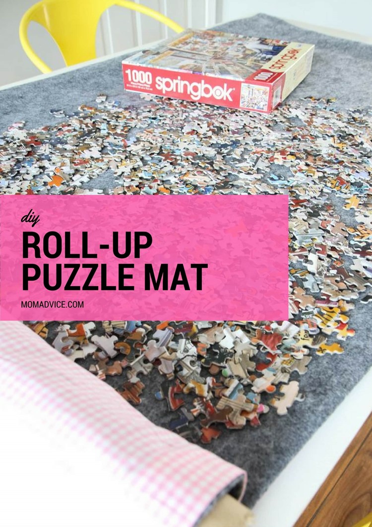 Diy Roll Up Jigsaw Puzzle Mat
