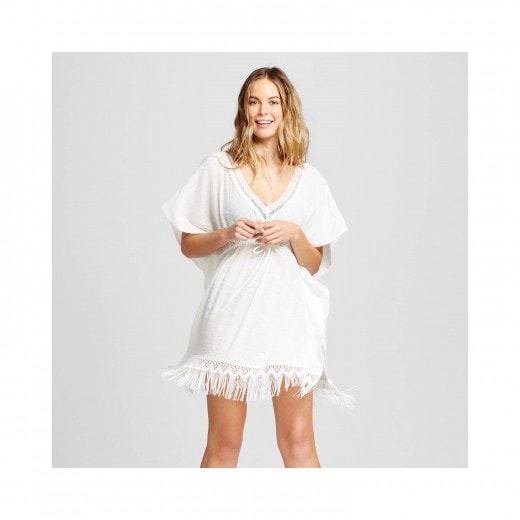 Fringed Swimsuit Coverup