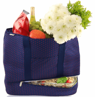insulated party tote