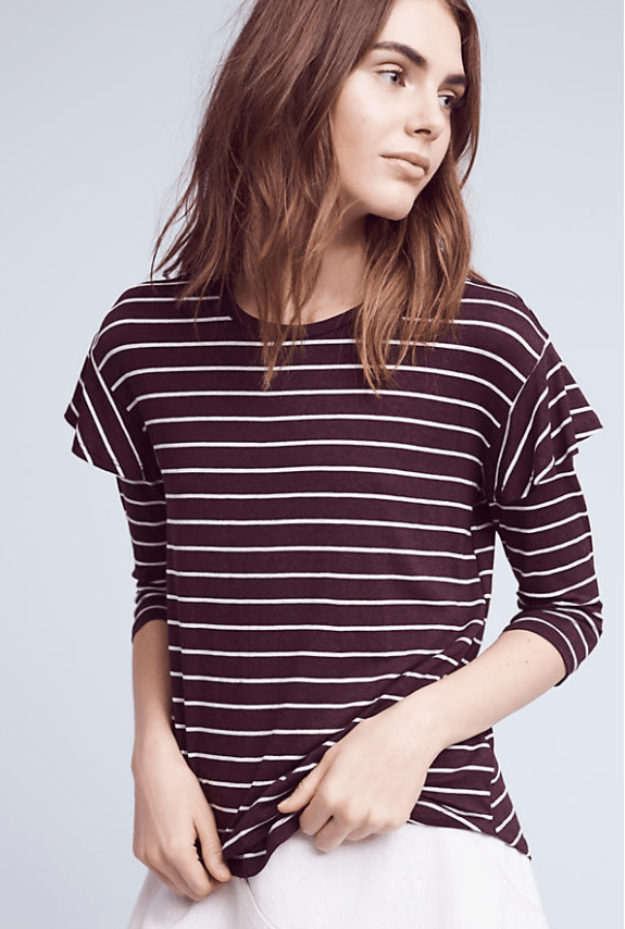 binney striped top