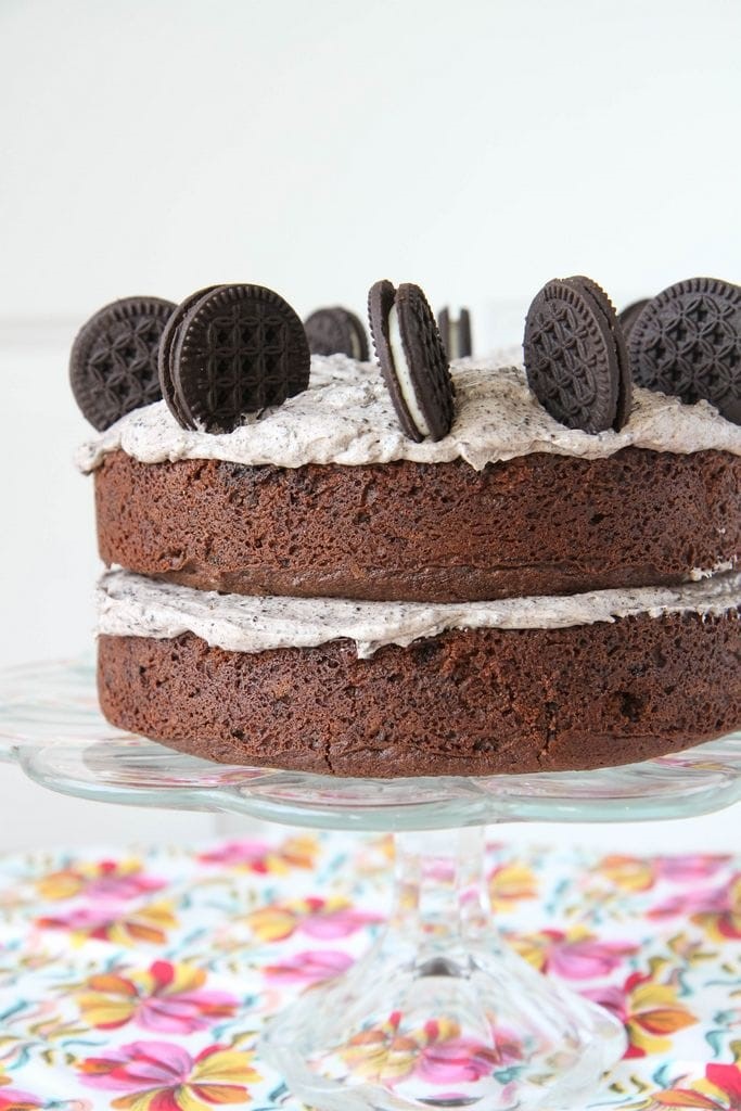 Gluten-Free Cookies and Cream Cake from MomAdvice.com