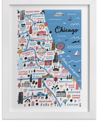 I Love Chicago Art Print