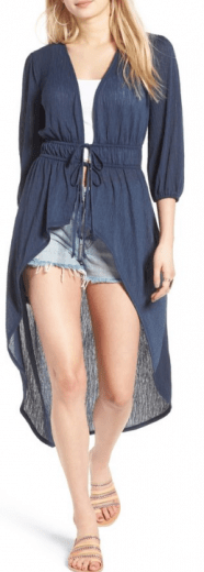 Tie Front Duster