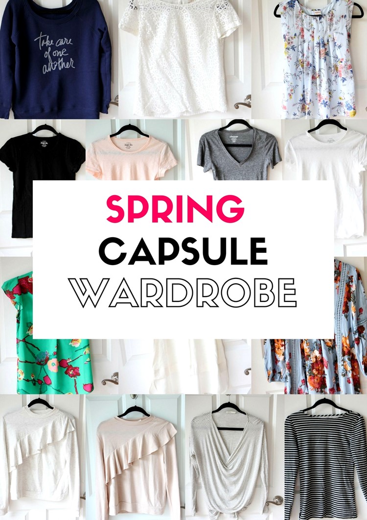 Spring 2017 Capsule Wardrobe from MomAdvice.com