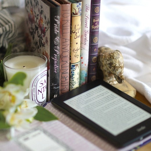 Bookcase for Kindle