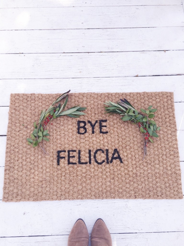 Bye Felicia Doormat