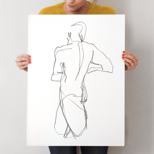 Standing Figure Art